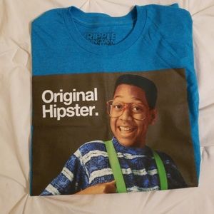 *BRAND NEW* hipster Steve Urkel t-shirt UNISEX